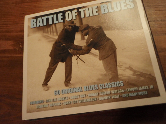 BATTLE  of the BLUES. 60 ORIGINALS BLUES CLASSIC. 3 cd-box.