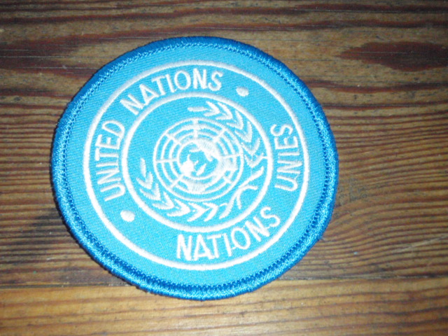 YK. united nations hihamerkki.