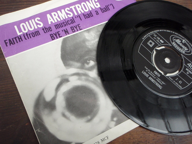 ARMSTRONG LOUIS.bye\'n bye-faith. single. jazz.