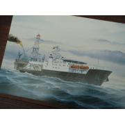 LAIVAKORTTI(valmetin laivateollisuus oy) diving support vessel,,
