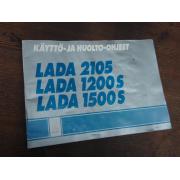 LADA 2105,,käyttö-ja huolto-ohjeet. v,70-80 luku