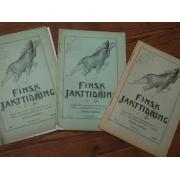 FINSK JAKTTIDNING ,1,2,3. v,1913