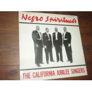 CALIFORNIA JUBILEE SINGERS. negro spirituals.